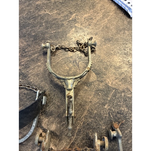 Lot If 5 Vintage Kids Spurs - Picture 7 of 13
